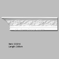 Ozdobná korunková lišta s rozetovým dizajnom